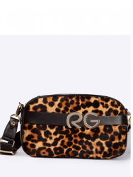 Roberta Gandolfi kabelka Dafne pony leopard