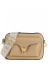 Coccinelle Beat Soft Ribb crossbody – fresh beige