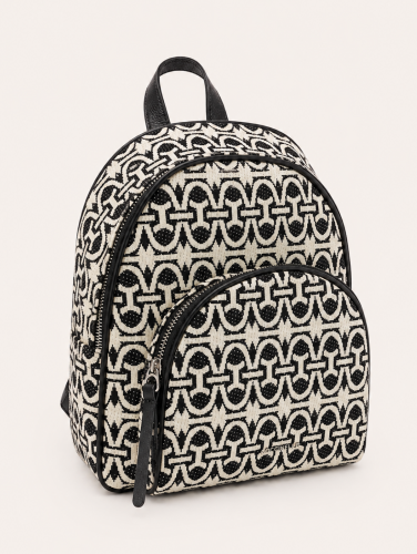Coccinelle batoh Gleen Monogram – Multi Noir/Noir