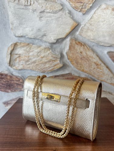 Roberta Gandolfi kabelka Chiara - platino