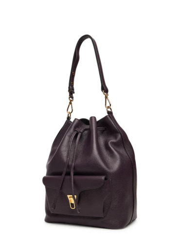 KABELKA COCCINELLE BEAT GENERATION LARGE prune