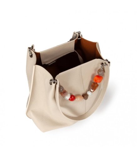 Roberta Gandolfi kabelka Ginevra - beige