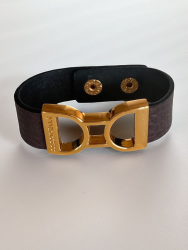 NÁRAMEK COCCINELLE ARLETTIS RIBBON brunette