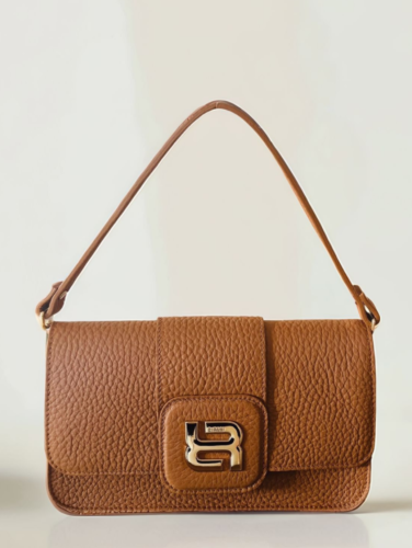 Ripani Martina kožená kabelka – koňaková