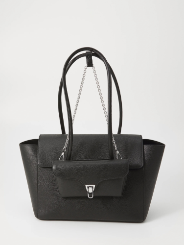 KABELKA COCCINELLE DOUBLE BEAT noir