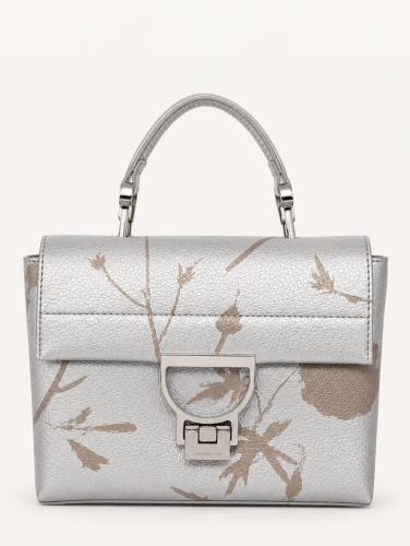 Coccinelle Arlettis Shadow Print crossbody kabelka – silver