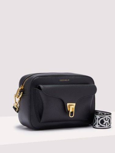KABELKA COCCINELLE BEAT SOFT RIBB noir