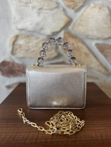 Roberta Gandolfi minibag Sirenetta - silver