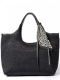Roberta Gandolfi Beatrice shopper – noir/noir