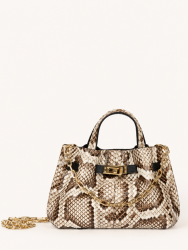 Roberta Gandolfi minibag Sveva – Python/Roccia