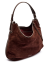 KABELKA COCCINELLE REBEKKA SUEDE MEDIUM brunette
