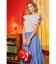 Roberta Gandolfi kabelka Silvia red