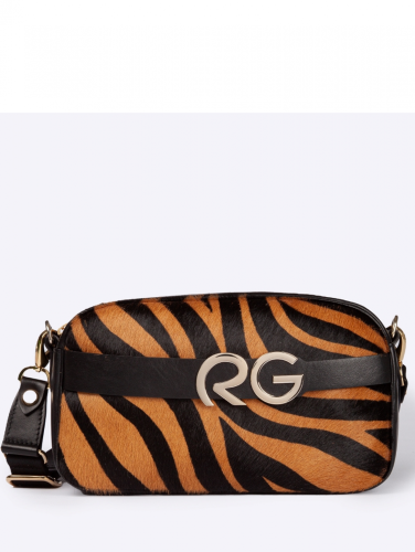 Roberta Gandolfi kabelka Dafne pony zebra