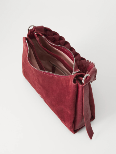 KABELKA COCCINELLE BOHEME SUEDE BIMATERIAL ribes