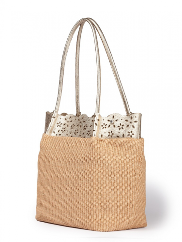 Roberta Gandolfi Diletta Shopper – metal