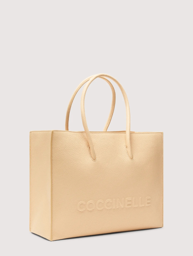 KABELKA COCCINELLE MYRTHA MAXI LOGO betulla