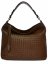 KABELKA ABRO PIUMA wowen leather brown