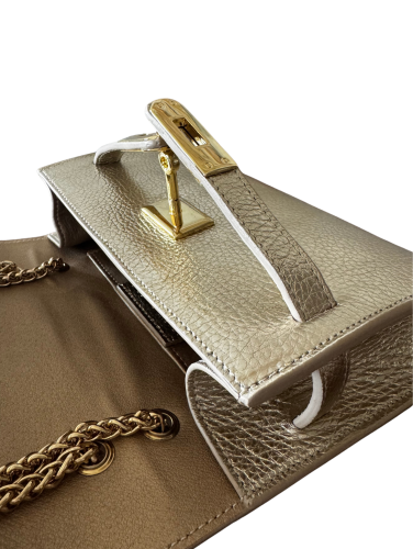 Roberta Gandolfi kabelka Chiara - platino