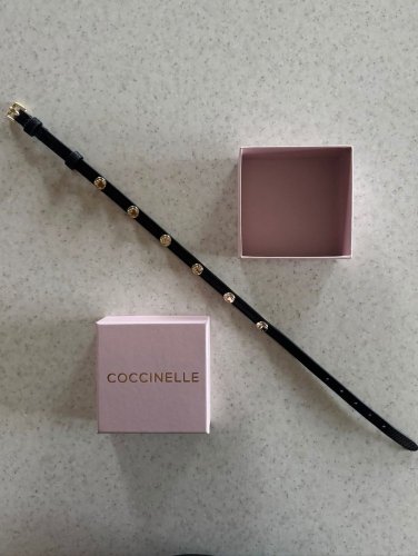 NÁRAMEK COCCINELLE C-ME STUDS noir