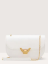 Coccinelle Dew kožená kabelka – lambskin white
