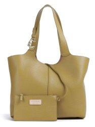 Coccinelle C-Easy kožená kabelka Large – seagrass