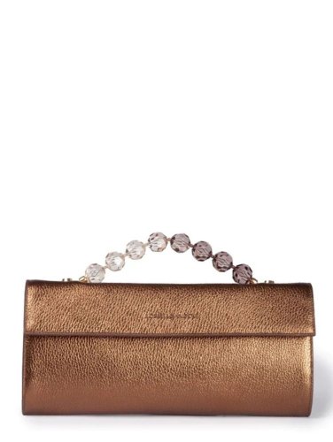 Roberta Gandolfi kabelka Julia boule bronzo