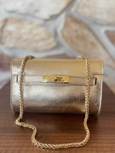 Roberta Gandolfi kabelka Chiara - platino