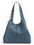 Coccinelle C-Easy kožená kabelka Large – deep blue