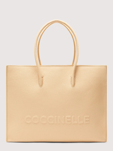 KABELKA COCCINELLE MYRTHA MAXI LOGO betulla