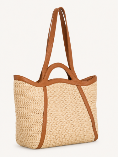 Coccinelle Amalia Crost.St. kabelka - natural/cuir