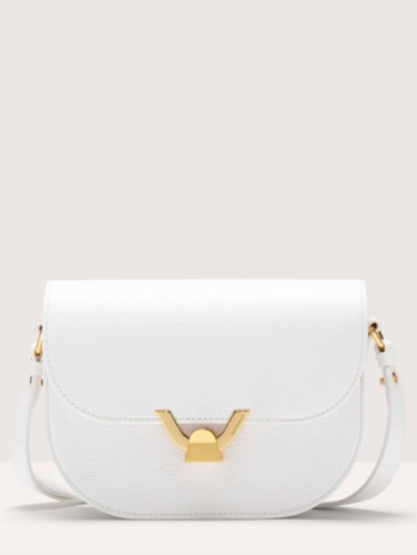 KABELKA COCCINELLE DEW SMALL brillant white
