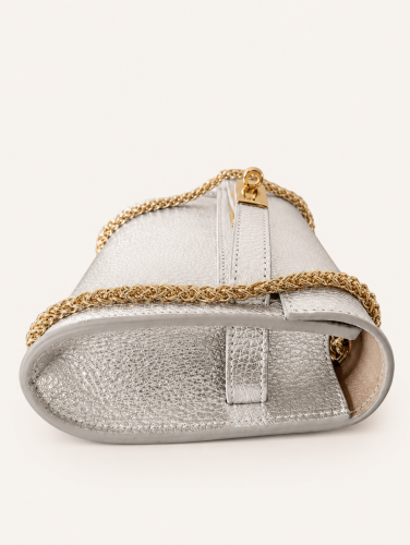 Roberta Gandolfi minibag Chiara - silver
