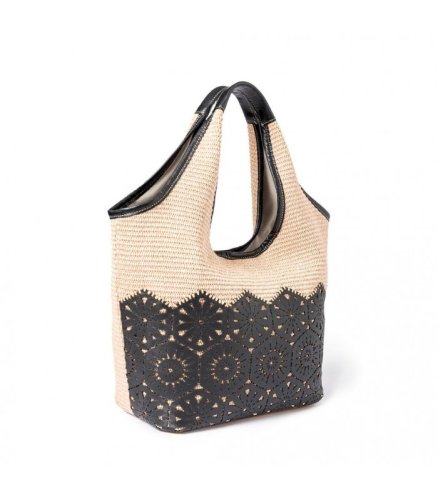 Roberta Gandolfi Giulia shopper – nero/naturale