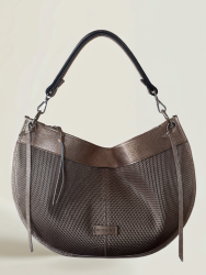 Ripani Liu kožená kabelka - champagne