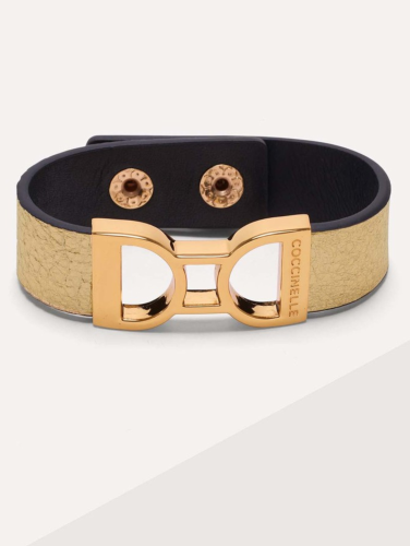 NÁRAMEK COCCINELLE ARLETTIS RIBBON ROCK golden