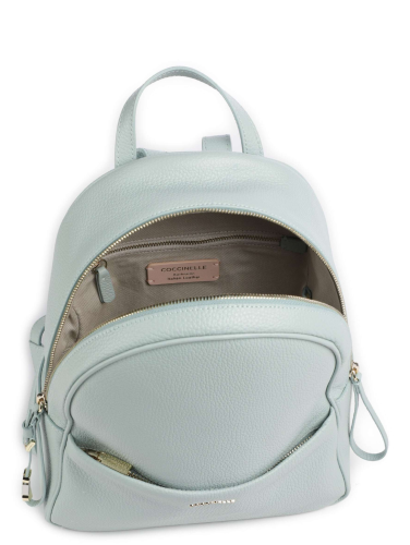 Coccinelle Nory kožený batoh Medium– aquamarine
