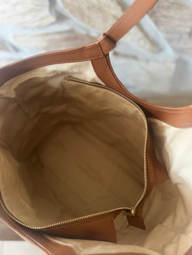 Roberta Gandolfi shopper Cecilia - cuoio