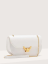 Coccinelle Dew kožená kabelka – lambskin white