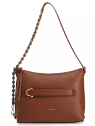 KABELKA COCCINELLE GRETEL PUFFY SMOOTH cognac