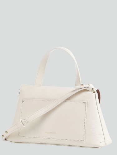 Coccinelle Nikla kabelka – medium pearl/cognac