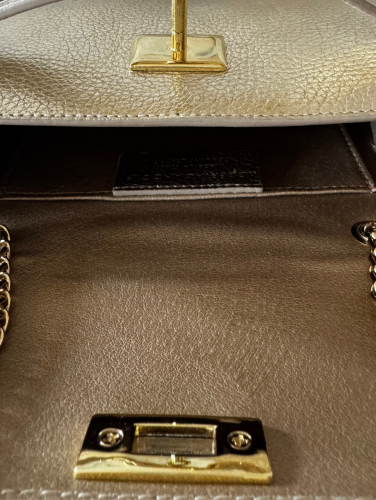 Roberta Gandolfi kabelka Chiara - platino