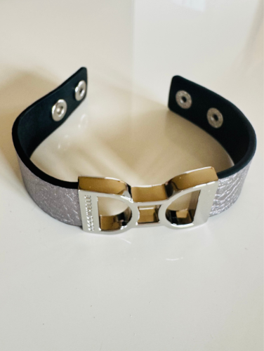 NÁRAMOK COCCINELLE ARLETTIS RIBBON steel