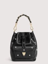 KABELKA COCCINELLE BEAT GENERATION PEARL STUDS noir