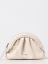KABELKA COCCINELLE CHEEK OSTRICH SMALL lambskine white