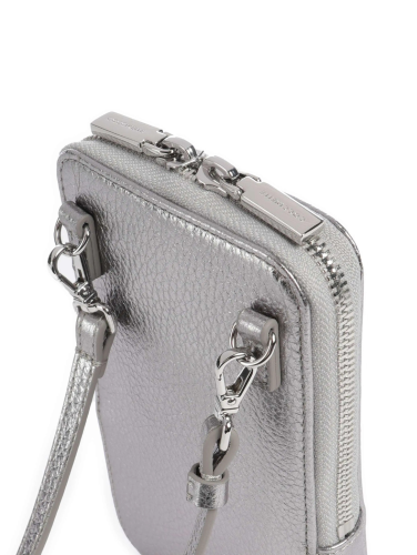 POUZDRO NA MOBIL COCCINELLE FLOR steel