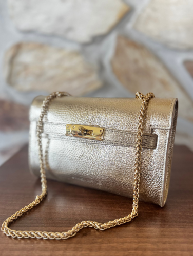 Roberta Gandolfi kabelka Chiara - platino