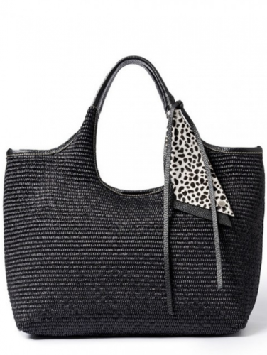 Roberta Gandolfi Beatrice shopper – noir/noir