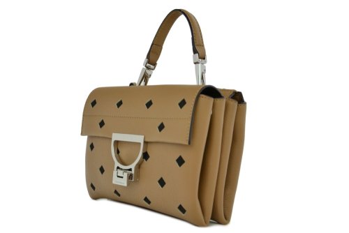 Coccinelle Arlettis Foro Rombo small - Brown