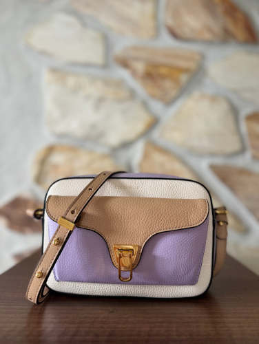Coccinelle Beat Soft Tricolor crossbody – multi toasted