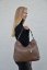 KABELKA ABRO PIUMA wowen leather brown